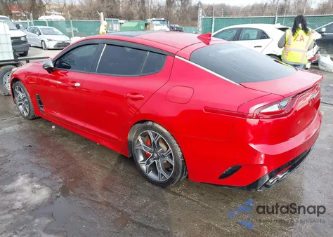 2018 Kia Stinger Gt2 from USA, damaged, VIN KNAE55LC3J6019339